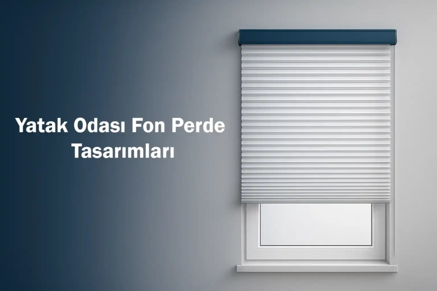 Yatak Odası Fon Perde Tasarımları