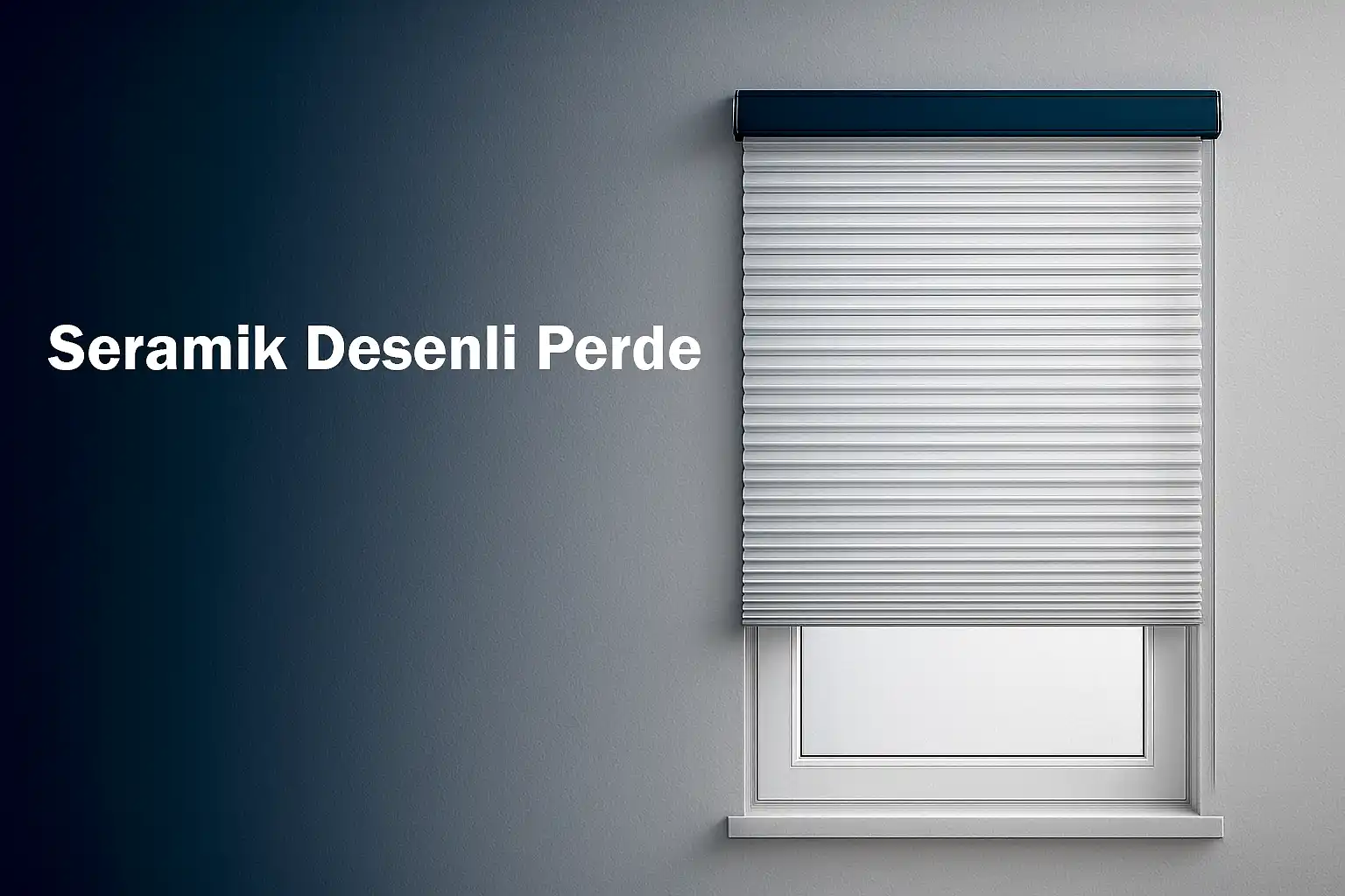 Seramik Desenli Perde