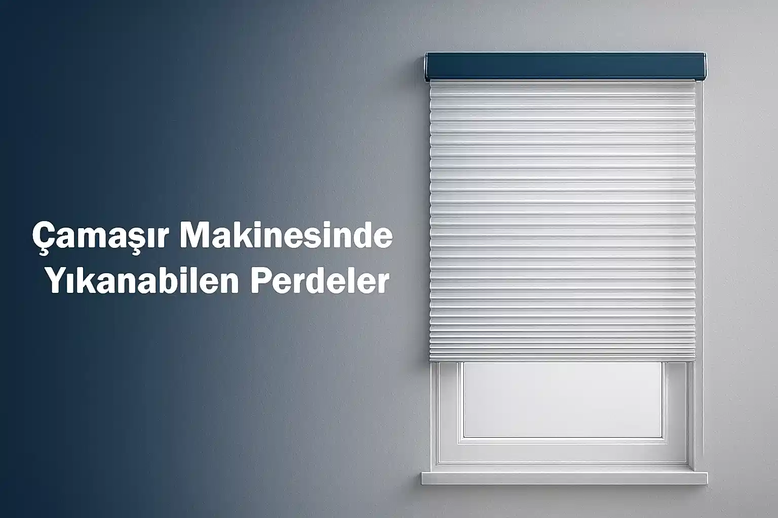 Çamaşır Makinesinde Yıkanabilen Perdeler