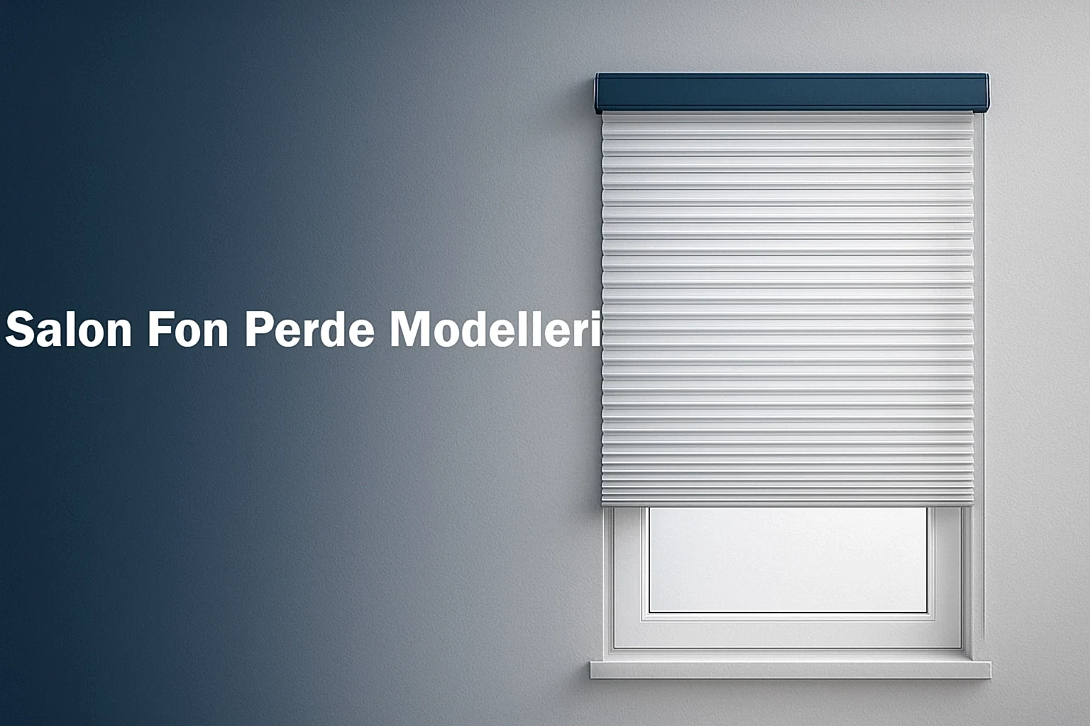 Salon Fon Perde Modelleri
