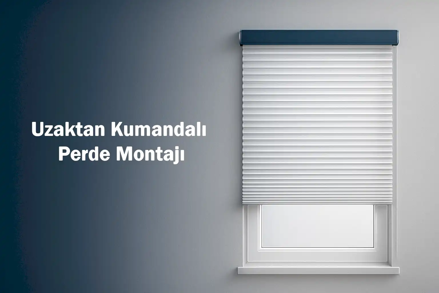 Uzaktan Kumandalı Perde Montajı