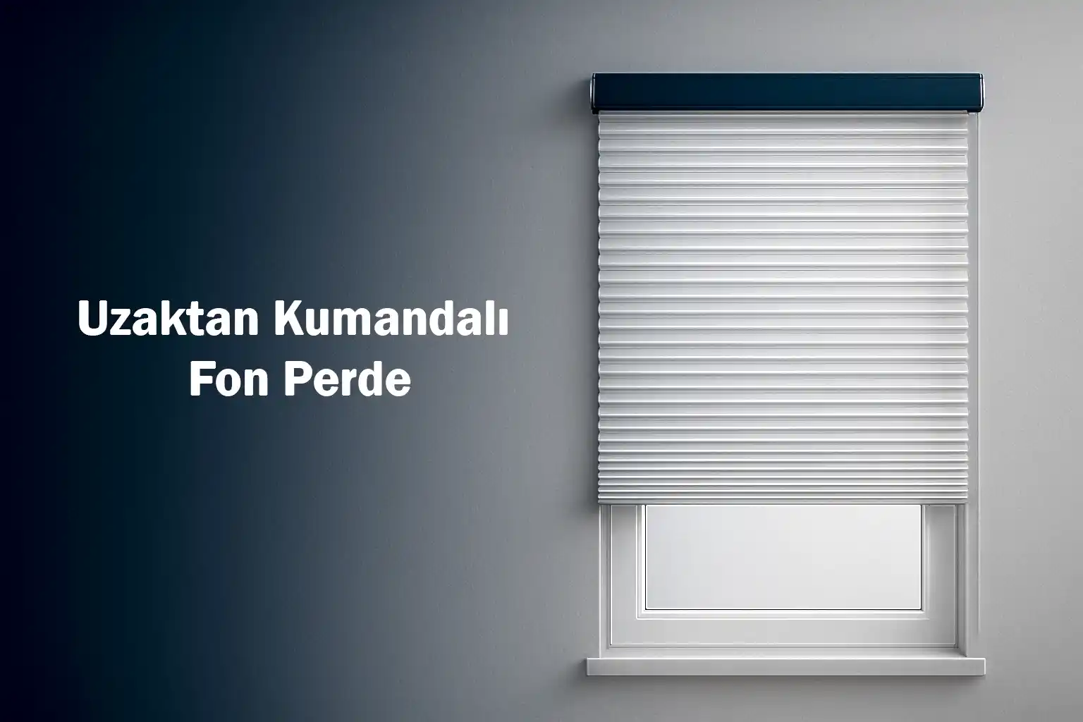 Uzaktan Kumandalı Fon Perde