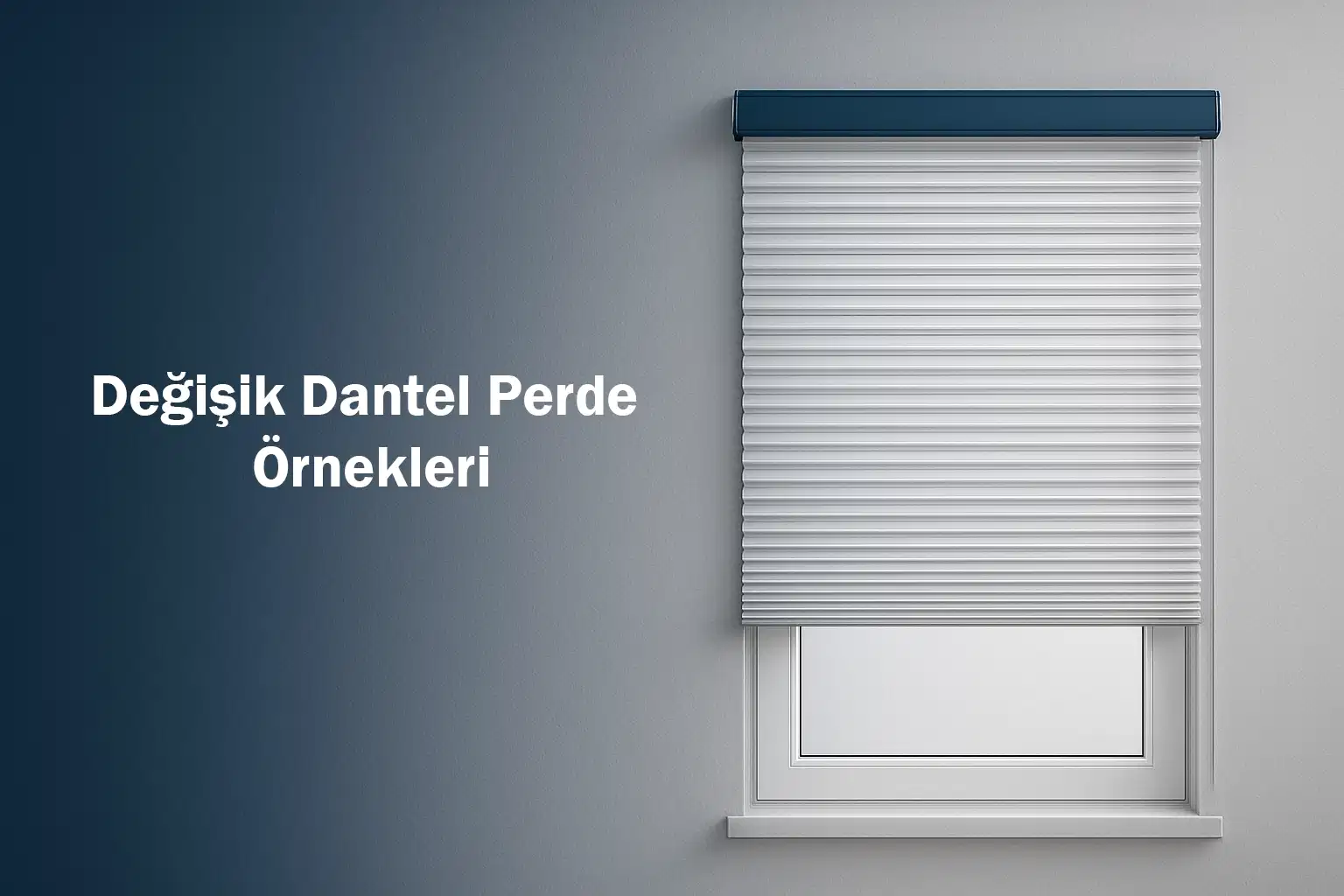 Değişik Dantel Perde Örnekleri