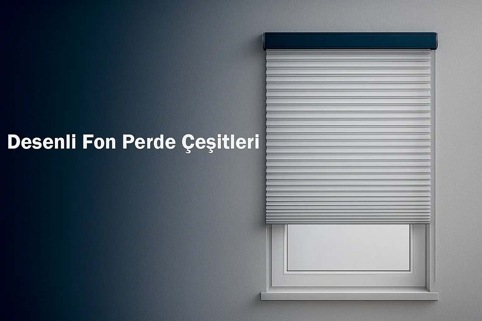 Desenli Fon Perde Çeşitleri