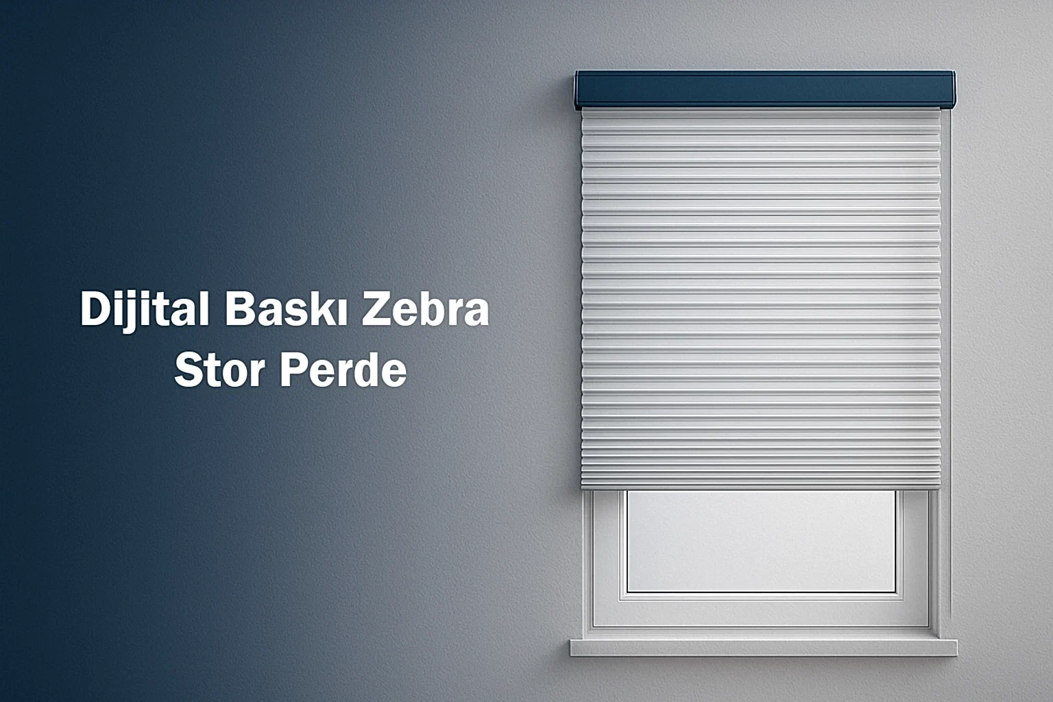 Dijital Baskı Zebra Stor Perde