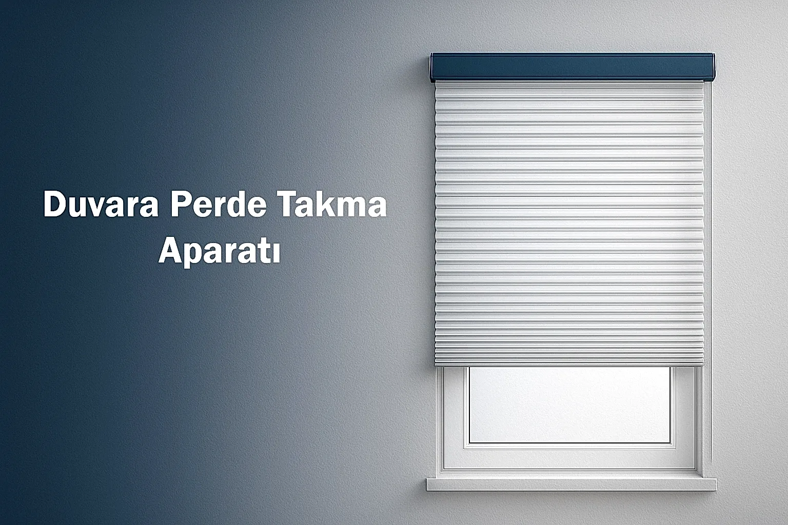 Duvara Perde Takma Aparatı