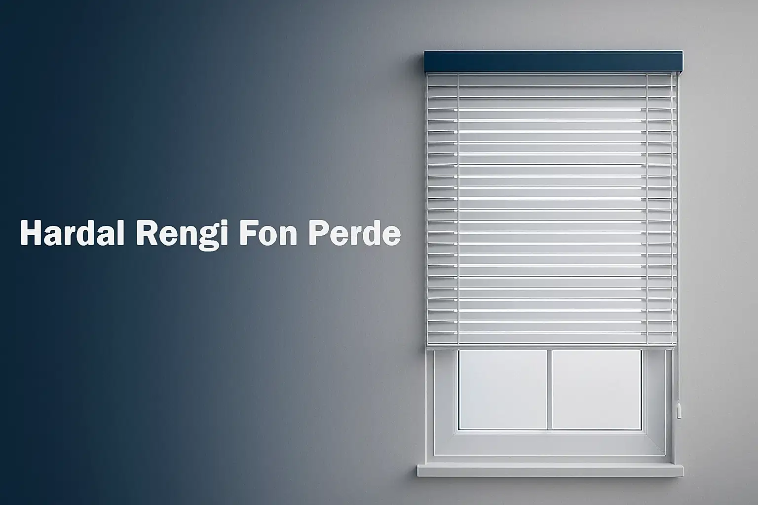 Hardal Rengi Fon Perde
